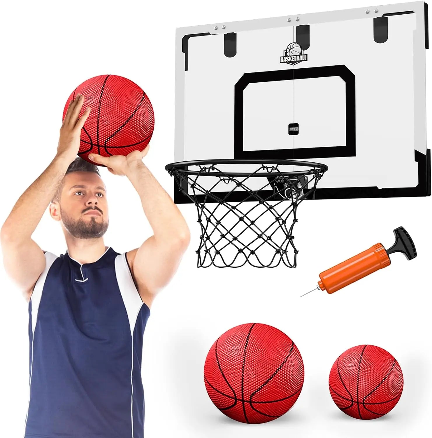 Large Mountable Mini Basketball Hoop set – Room Hoop